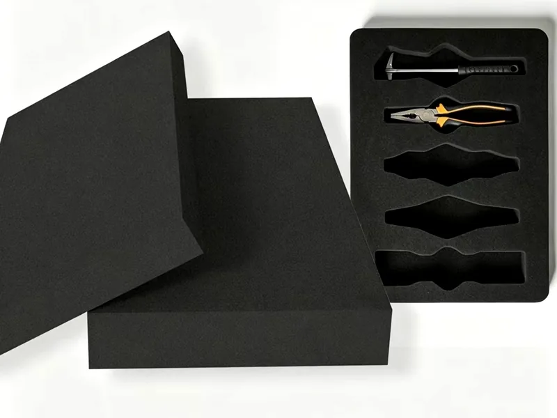 Custom EVA foam inserts for protective packaging