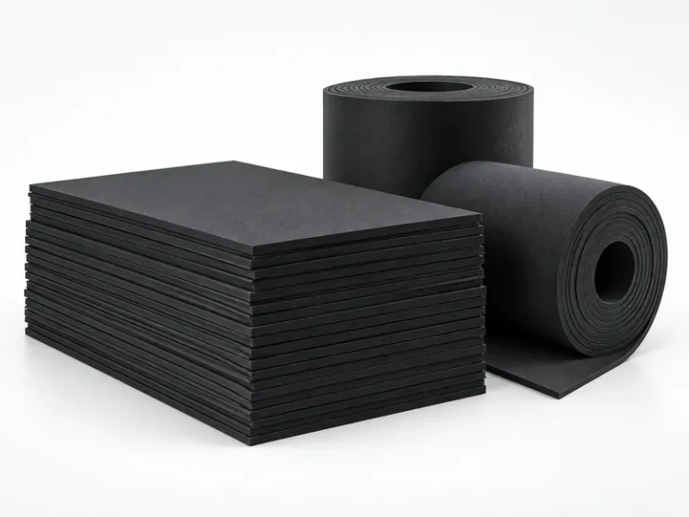 Custom EVA foam sheets and rolls in multiple thicknesses and densities